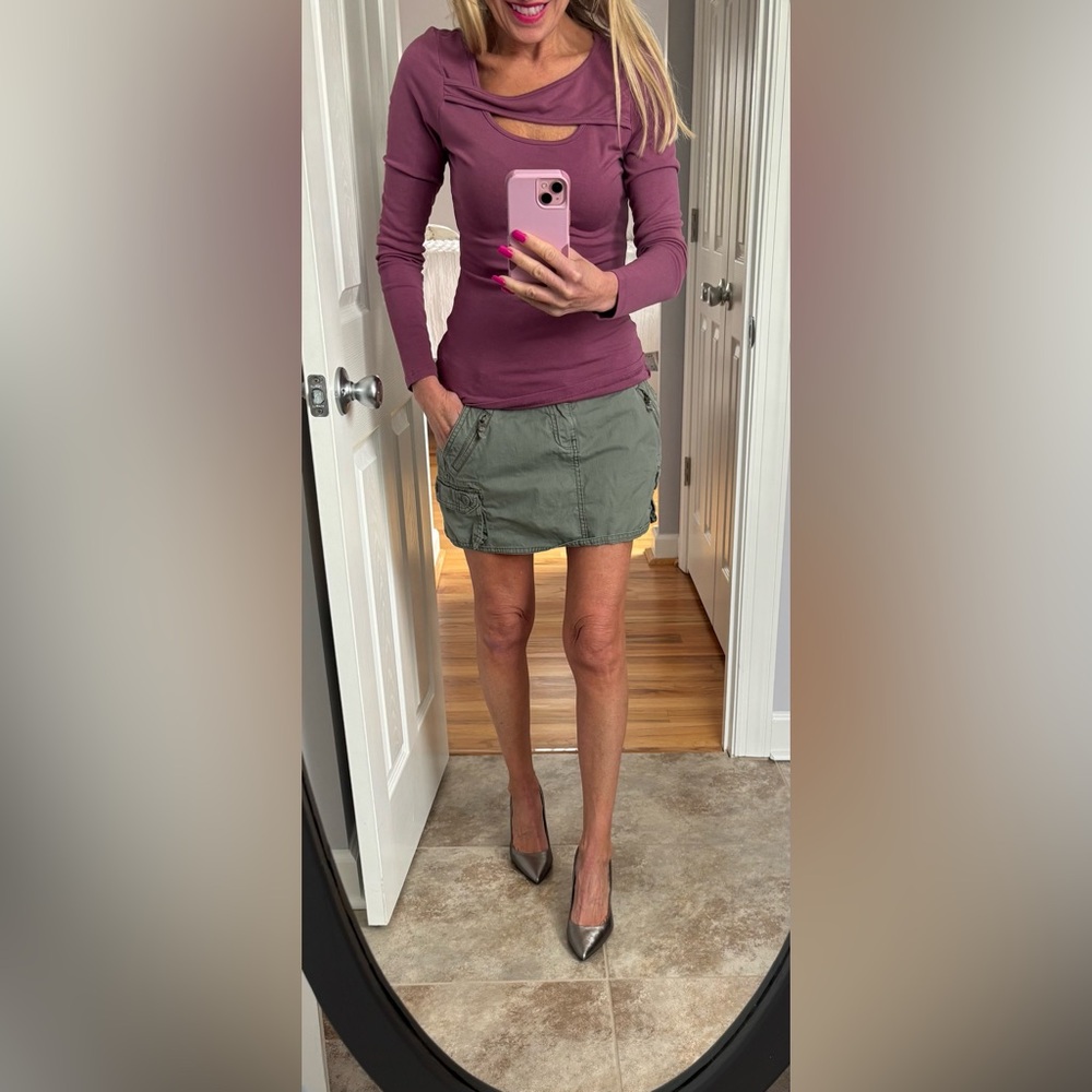 Aeropostale olive Mini Skirt